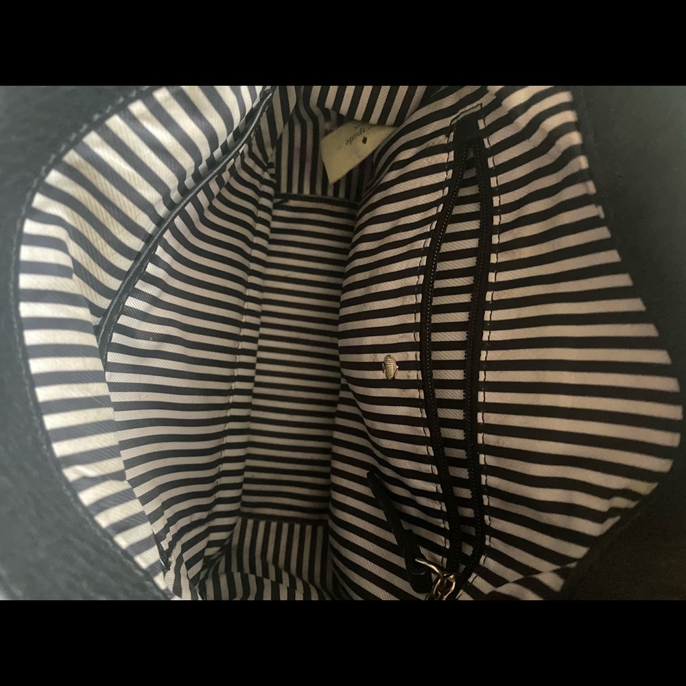 Kate Spade vintage Black Leather Cross Body Bag